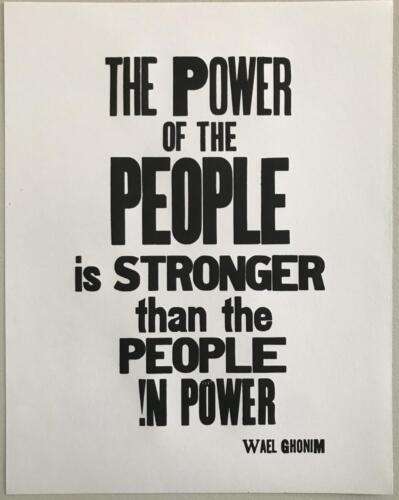 THE POWER OF THE PEOPLE